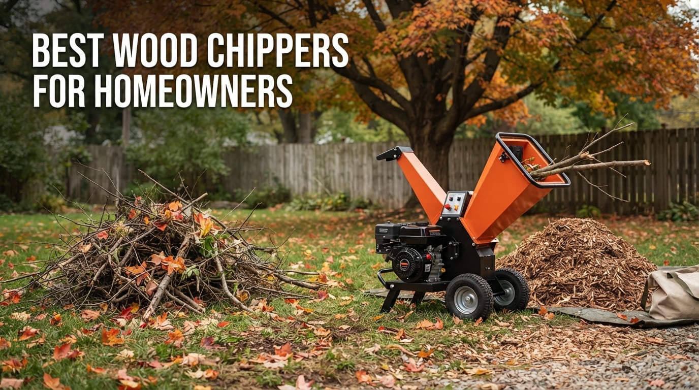 best wood chippers for homeowners