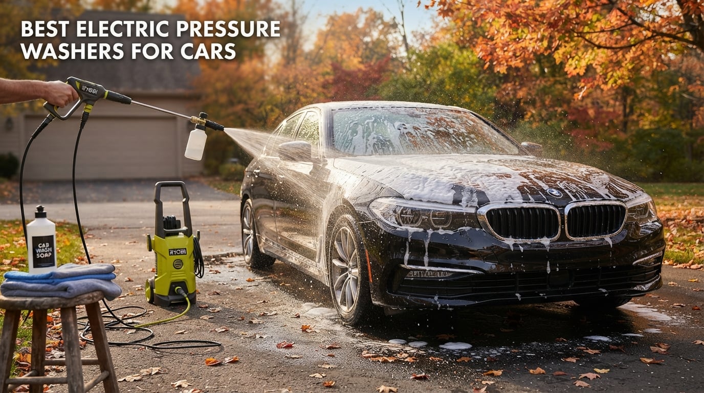 best electric pressure washers for cars