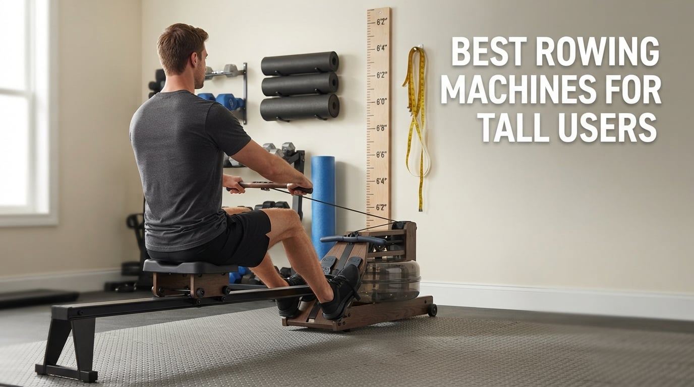 best rowing machines for tall users