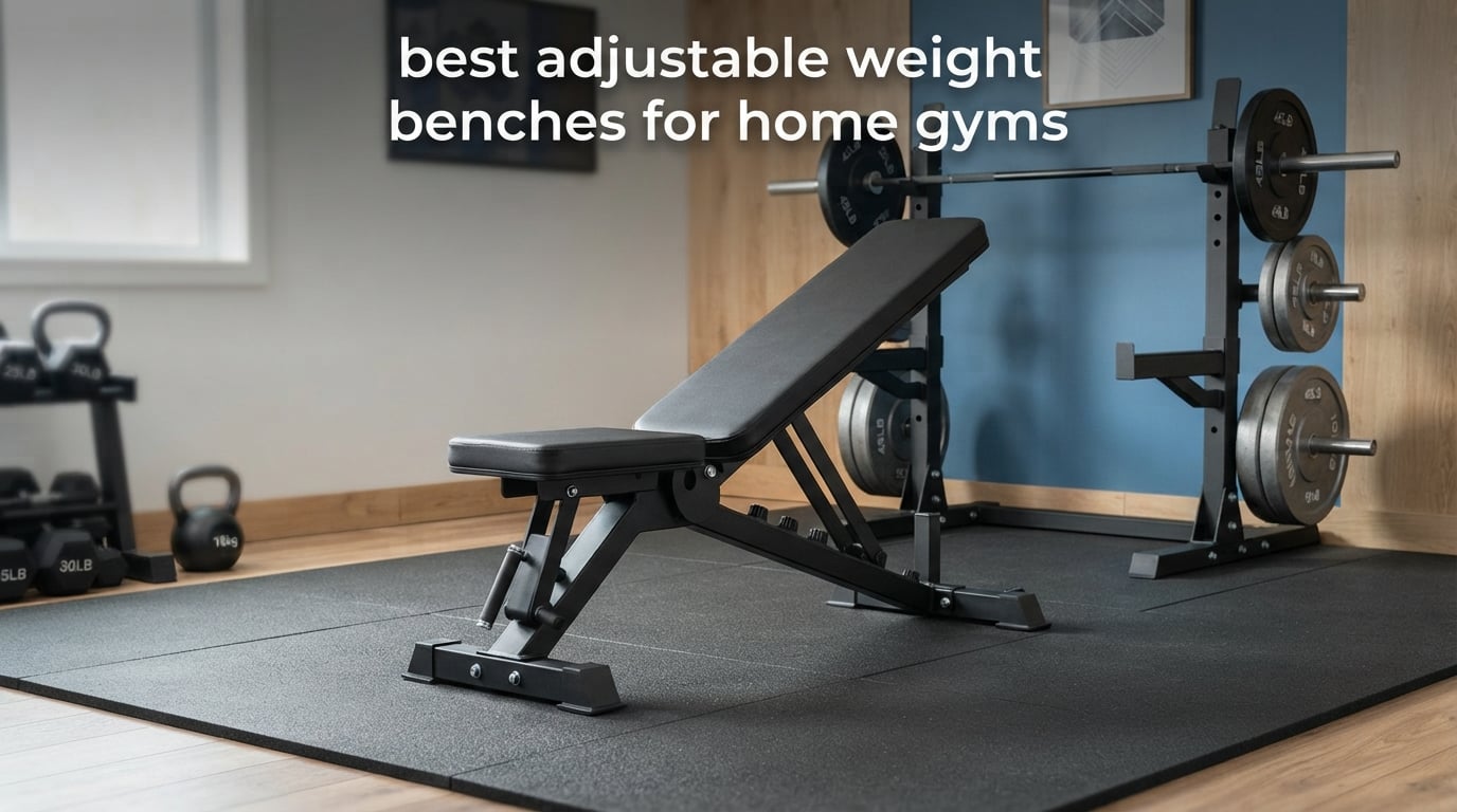 best adjustable weight benches for home gyms