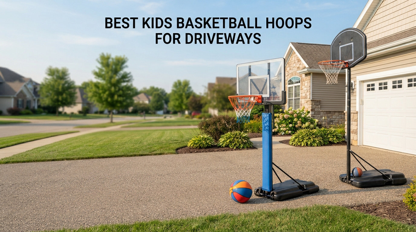 best kids basketball hoops for driveways