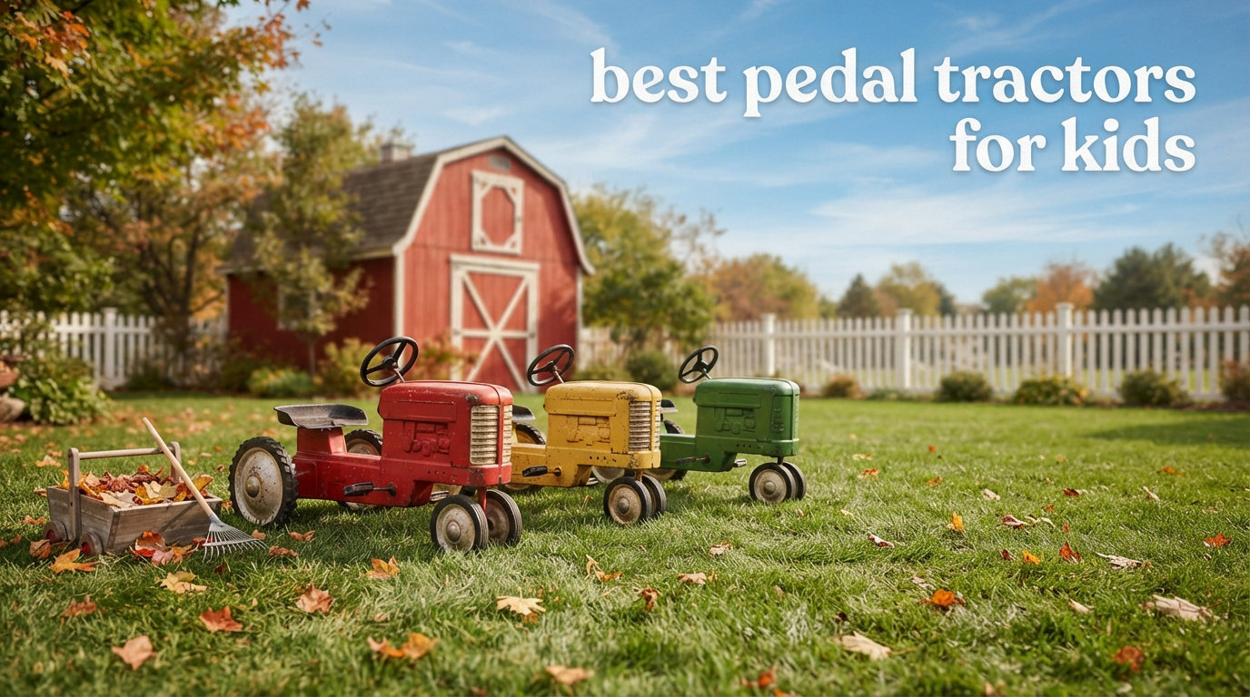 best pedal tractors for kids