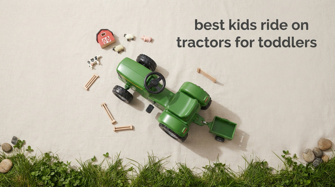 best kids ride on tractors for toddlers