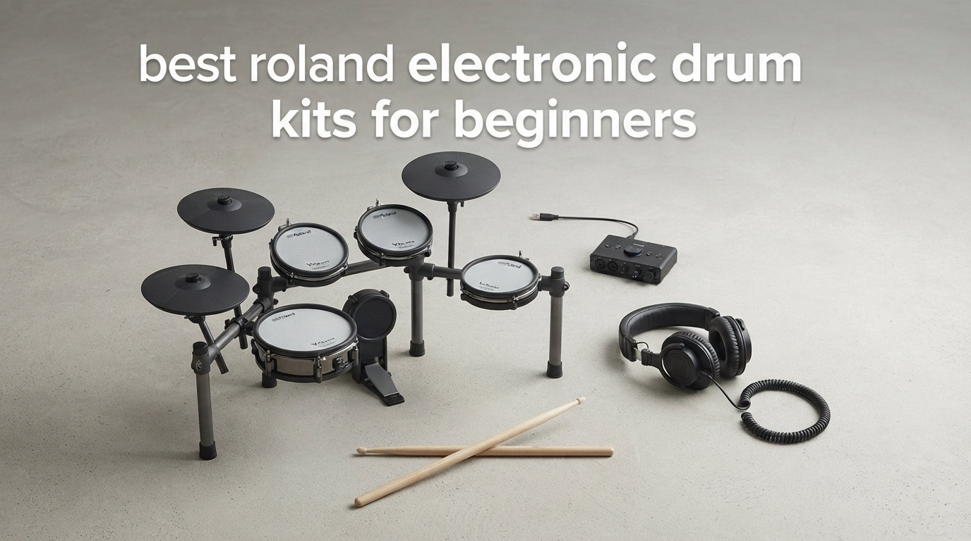 best roland electronic drum kits for beginners