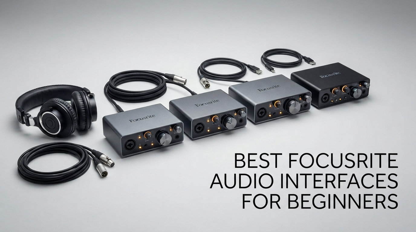 best focusrite audio interfaces for beginners