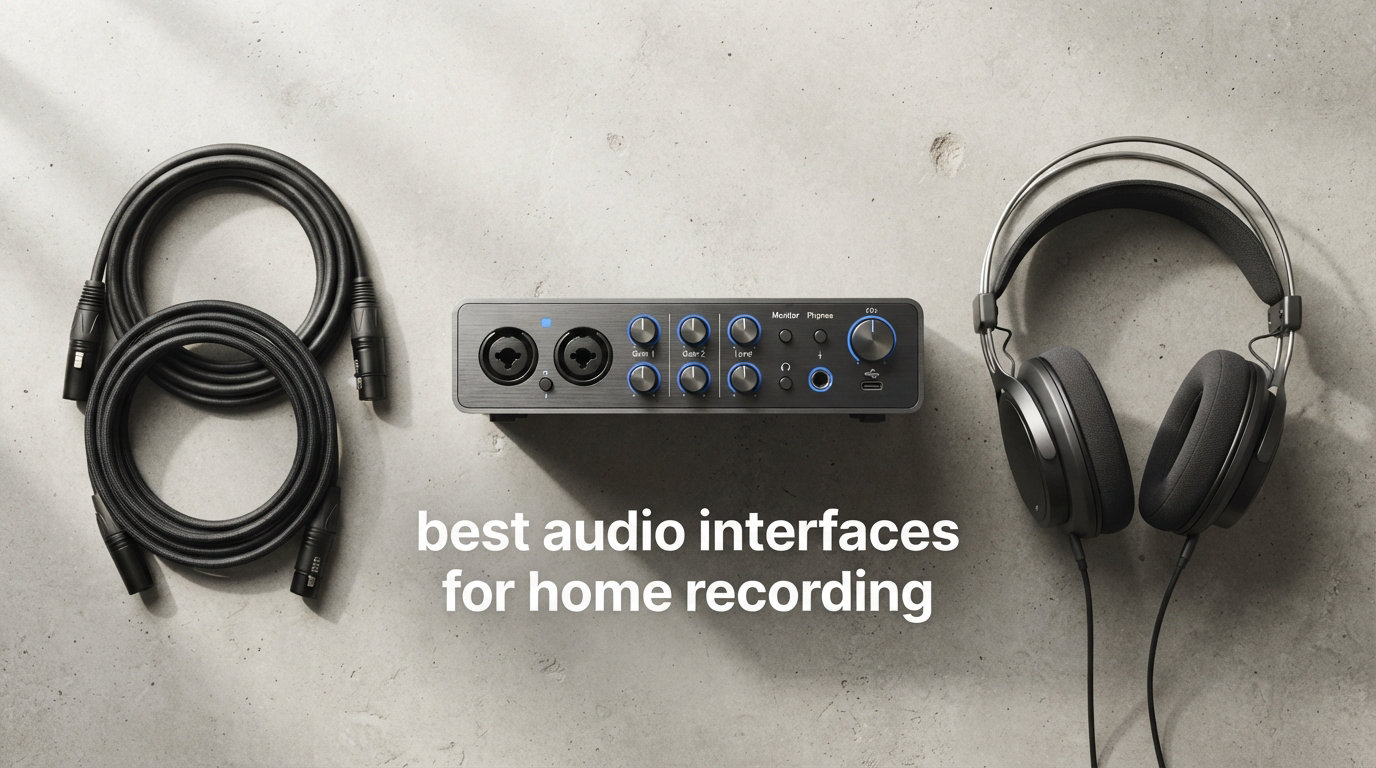best audio interfaces for home recording