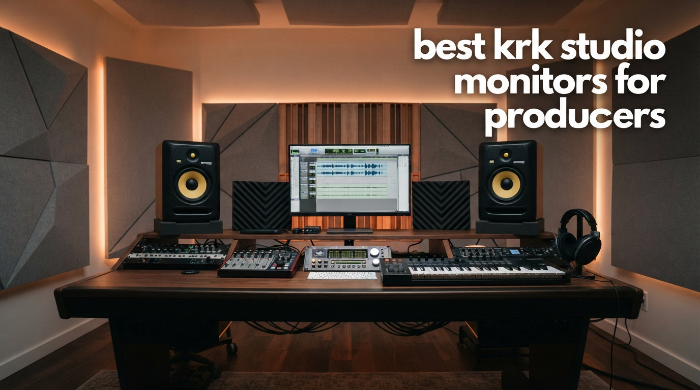 best krk studio monitors for producers