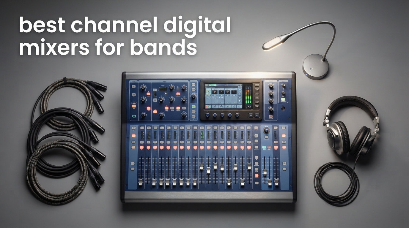 best 32 channel digital mixers for bands