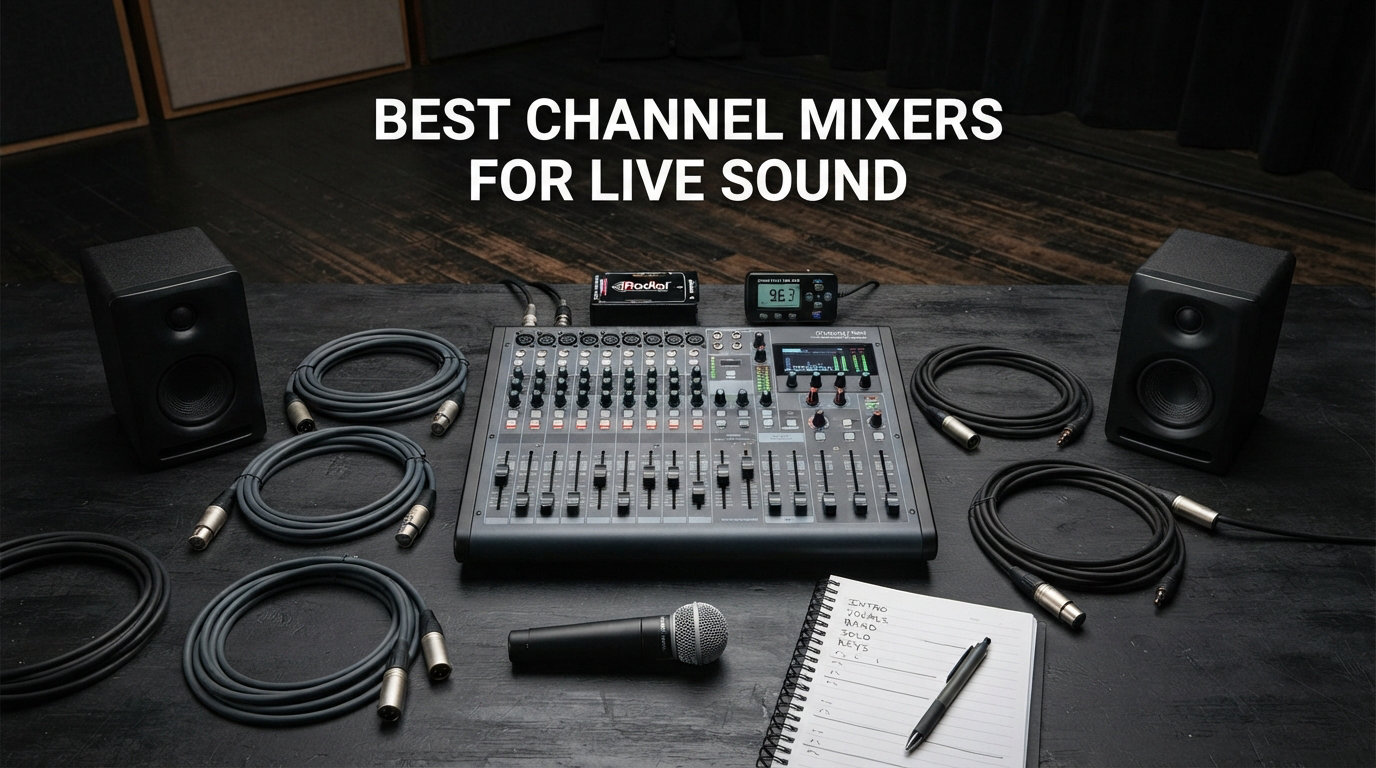 best 16 channel mixers for live sound