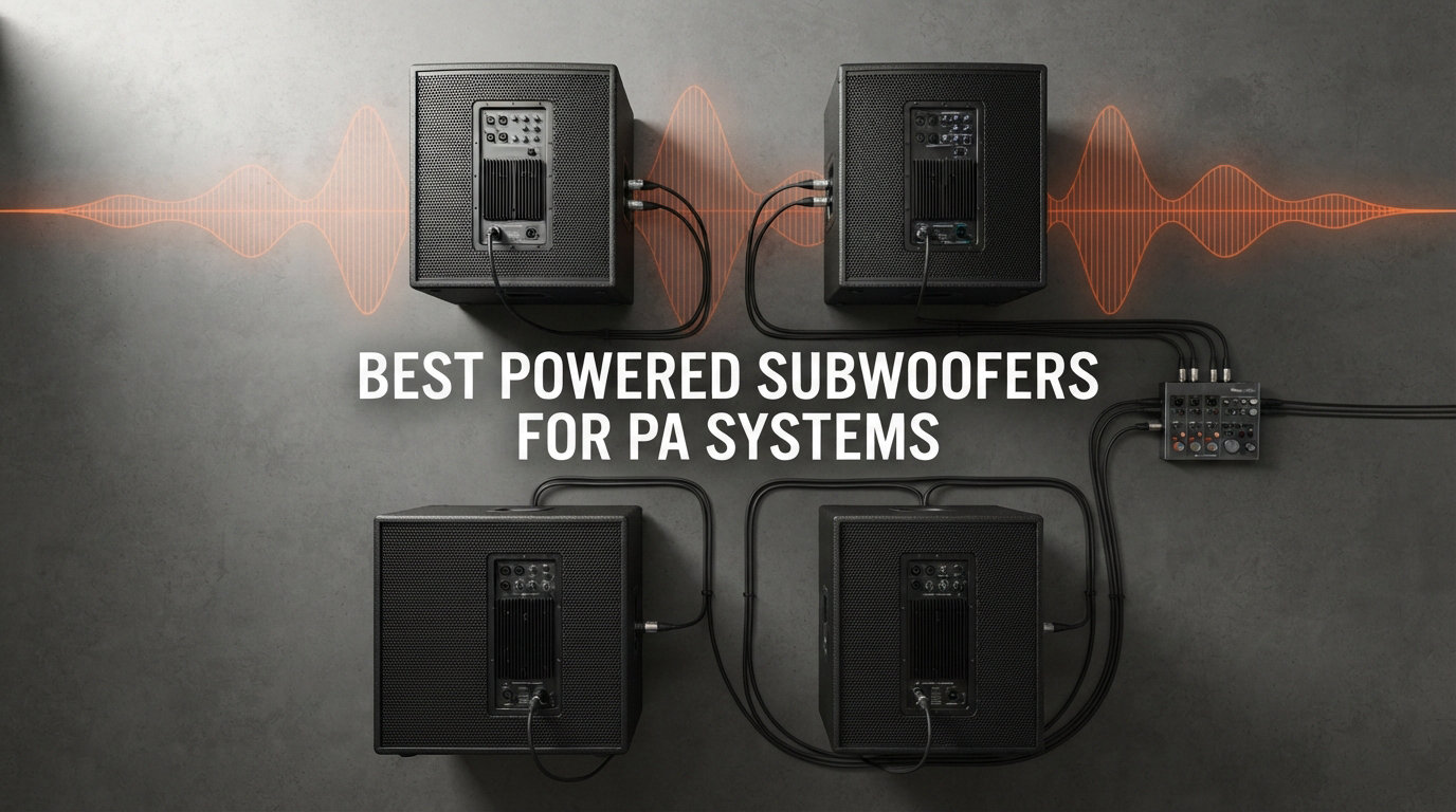 best powered subwoofers for pa systems