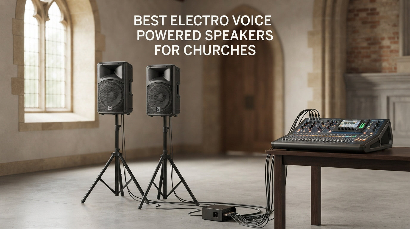 best electro voice powered speakers for churches