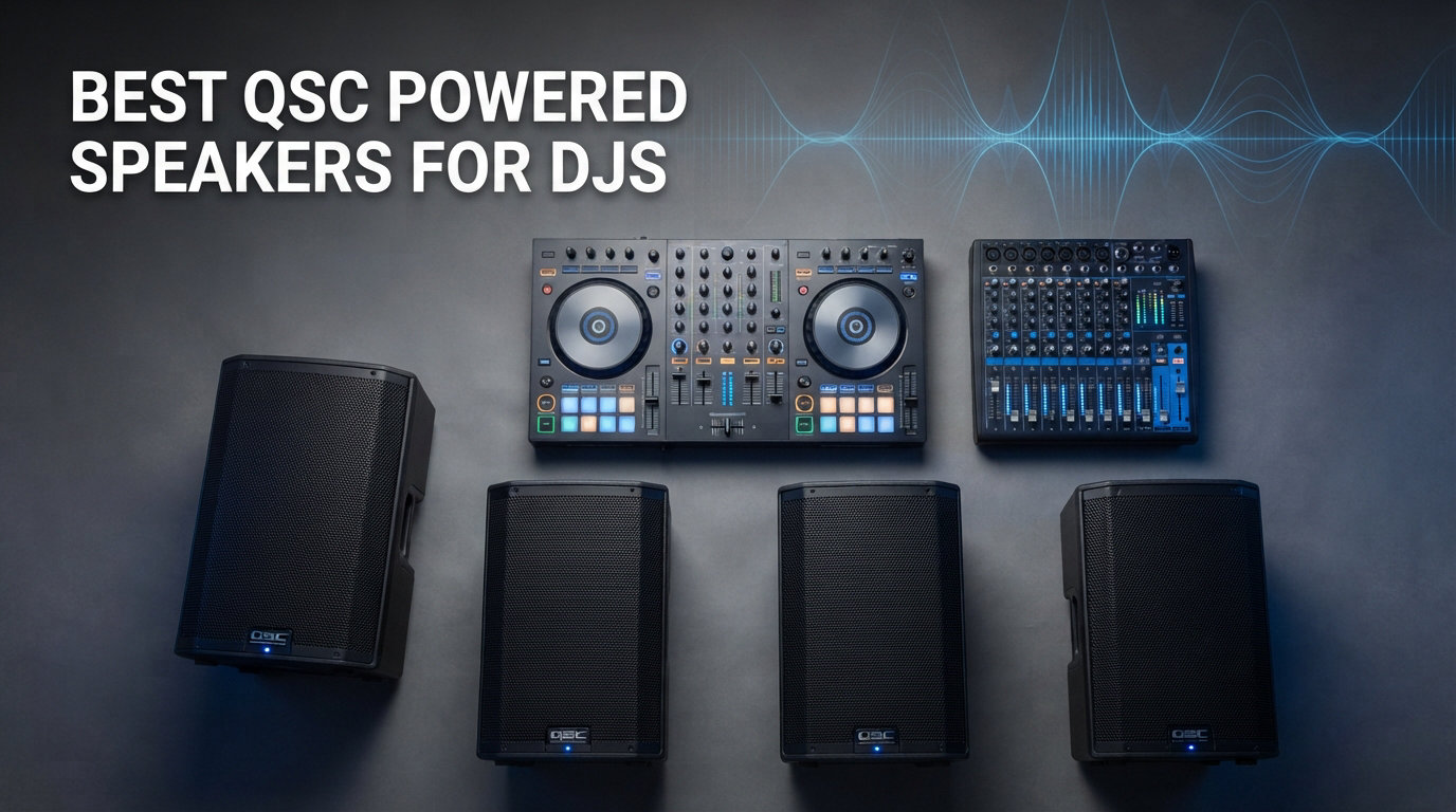 best qsc powered speakers for djs