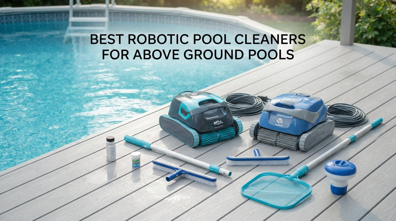 best robotic pool cleaners for above ground pools