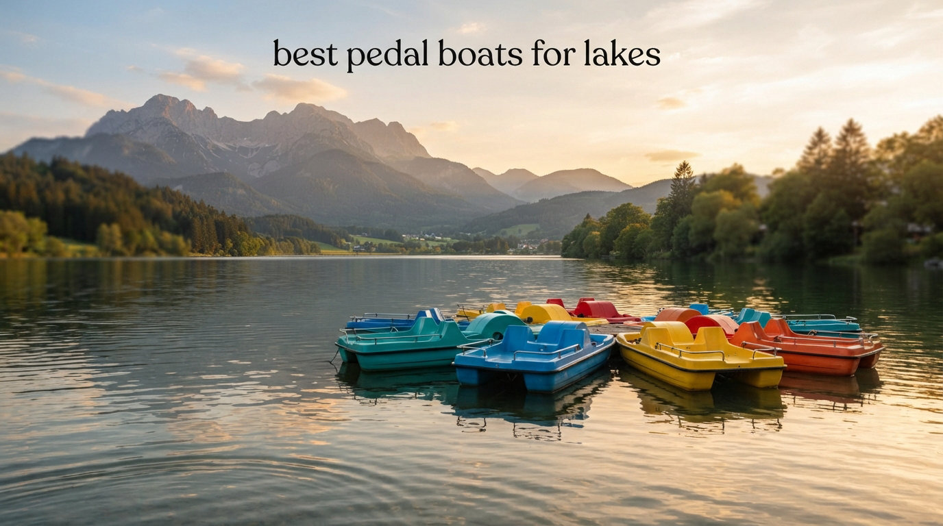 best pedal boats for lakes