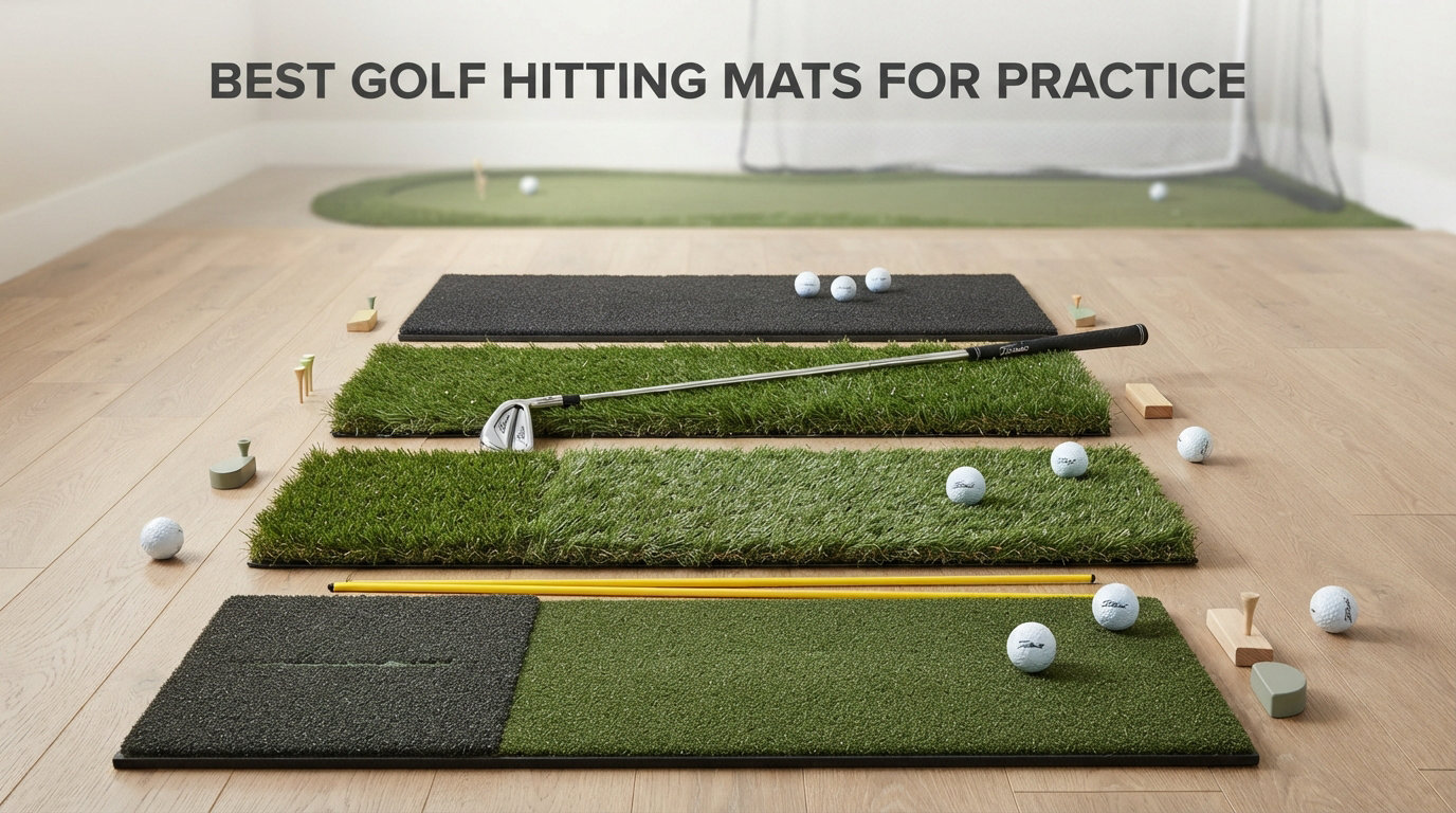 best golf hitting mats for practice