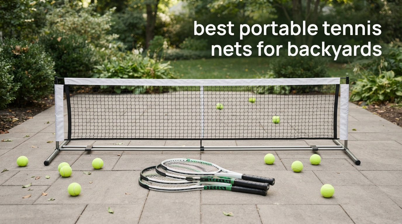 best portable tennis nets for backyards