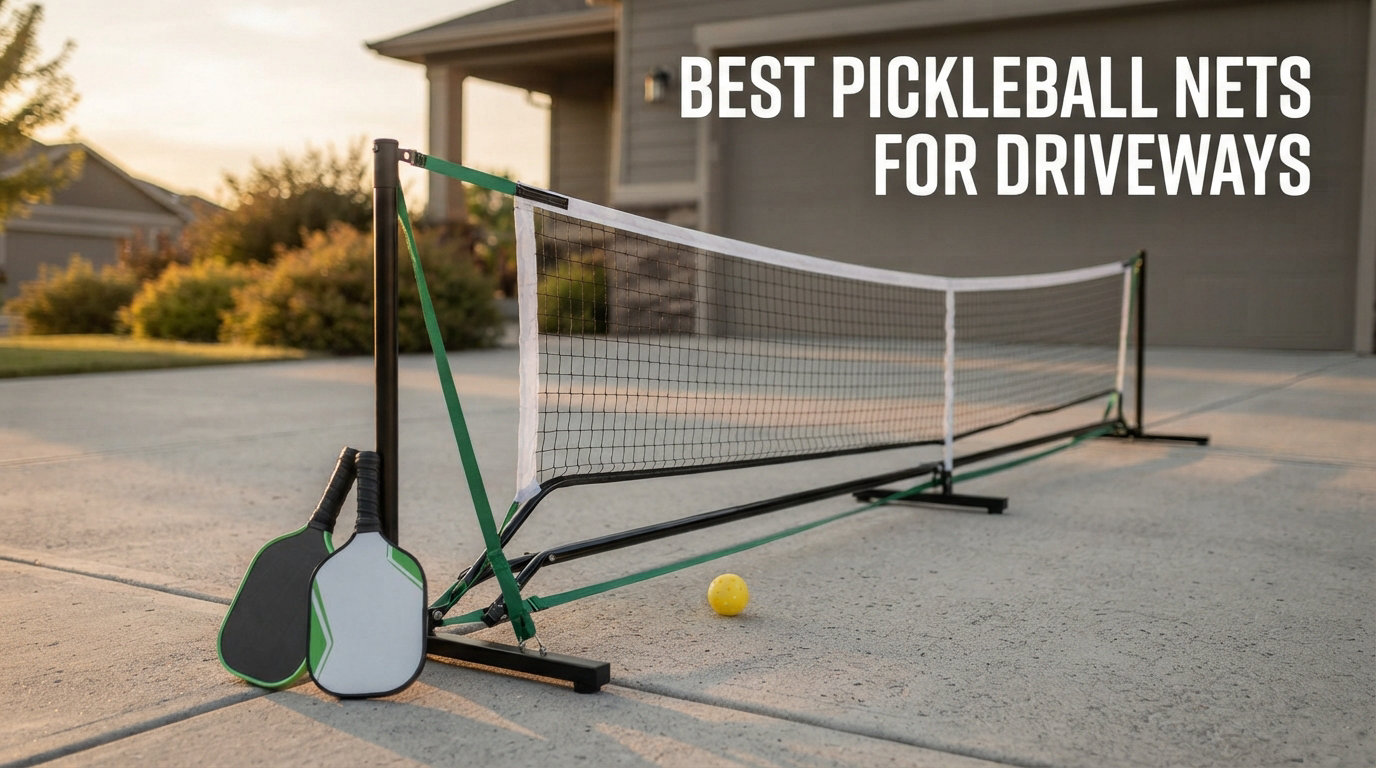 best pickleball nets for driveways