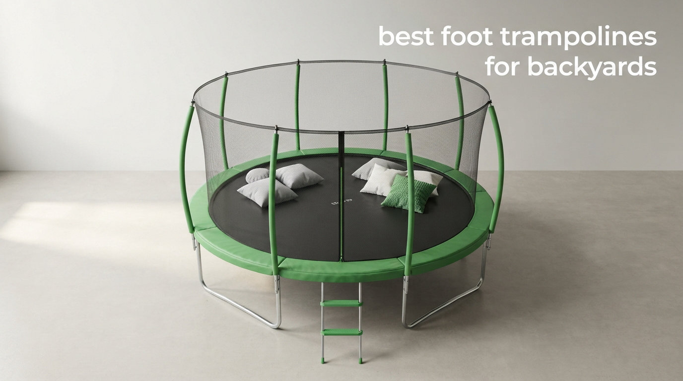 best 15 foot trampolines for backyards