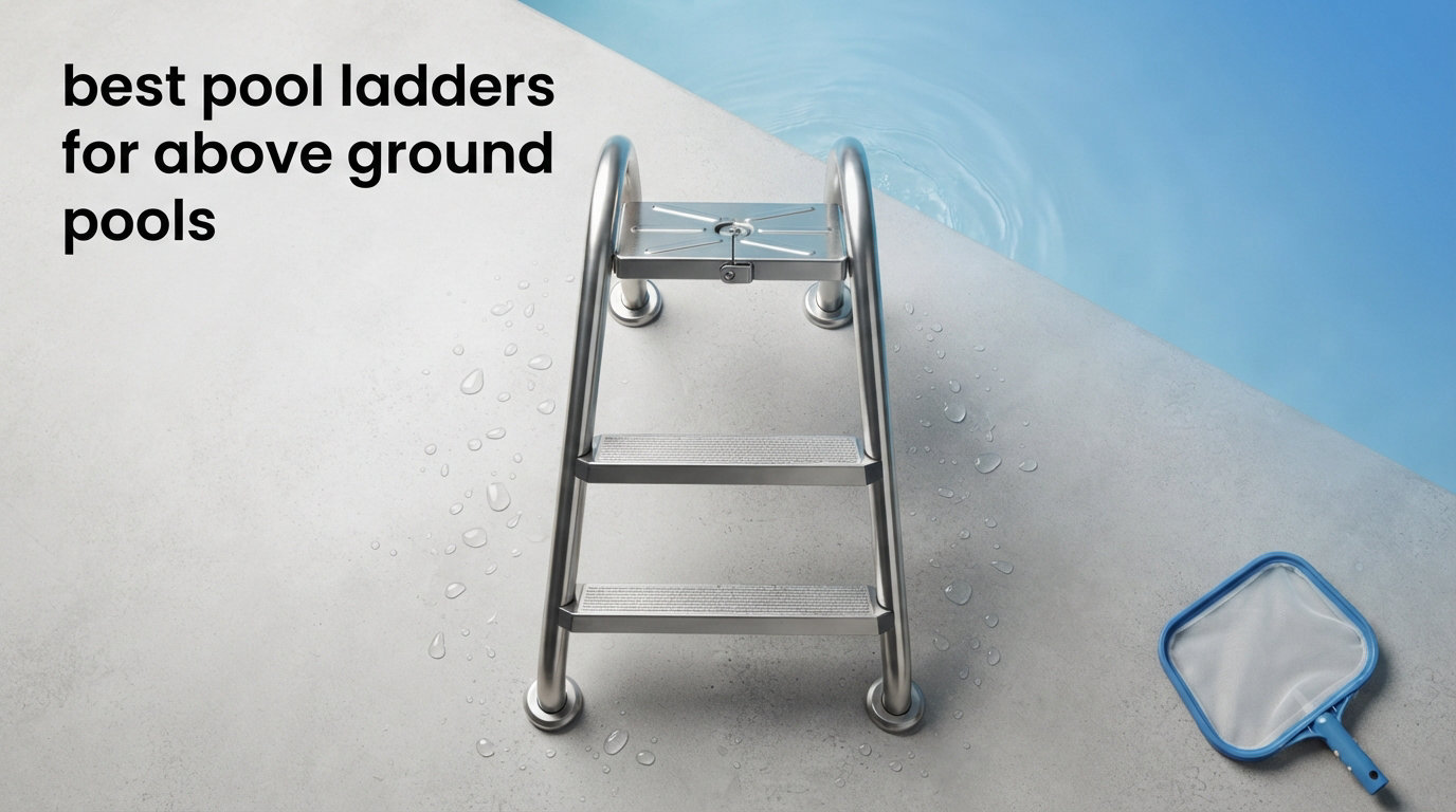 best pool ladders for above ground pools