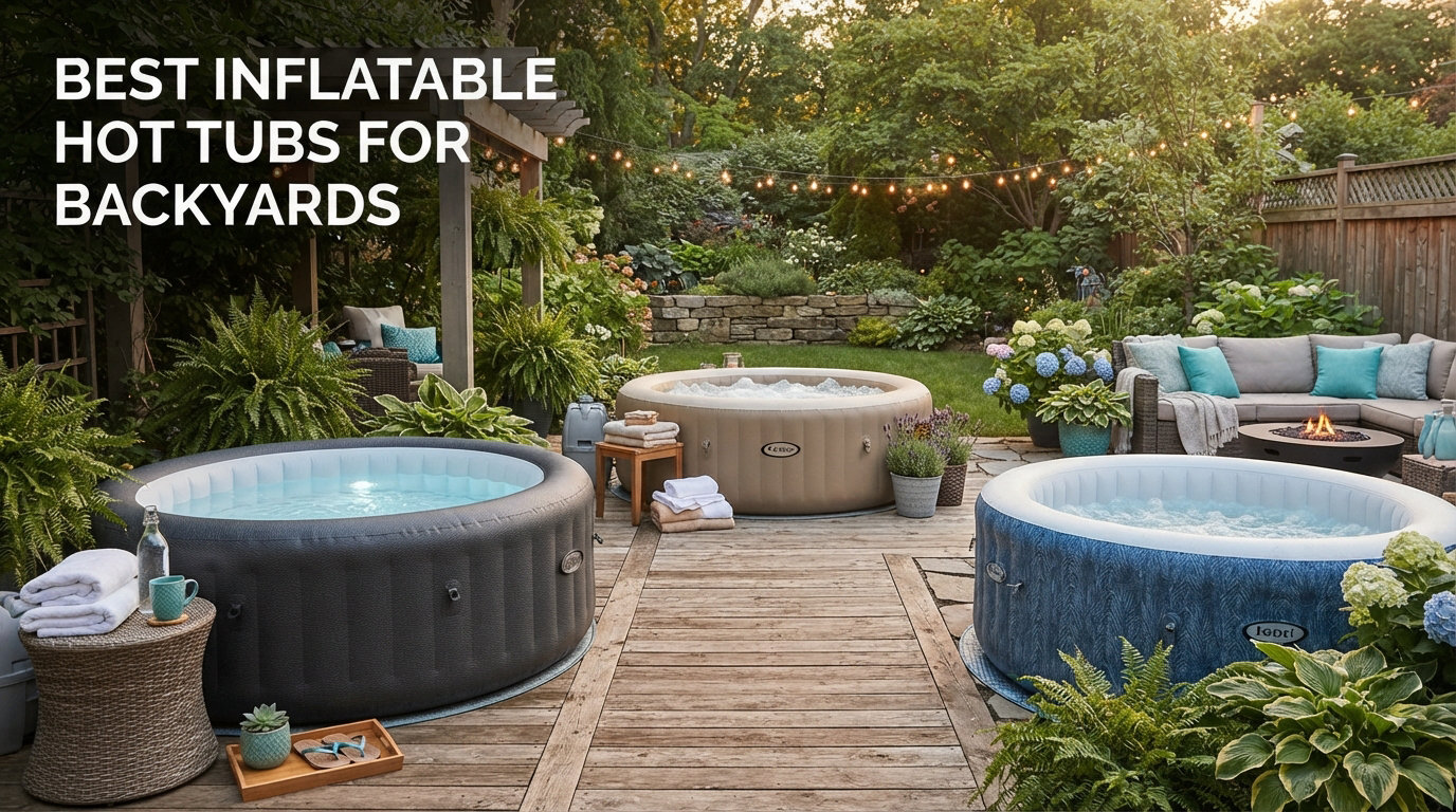 best inflatable hot tubs for backyards