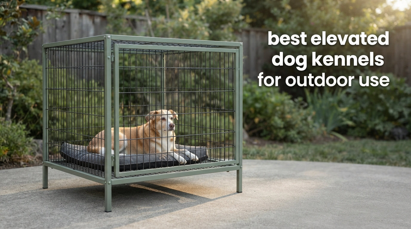 best elevated dog kennels for outdoor use