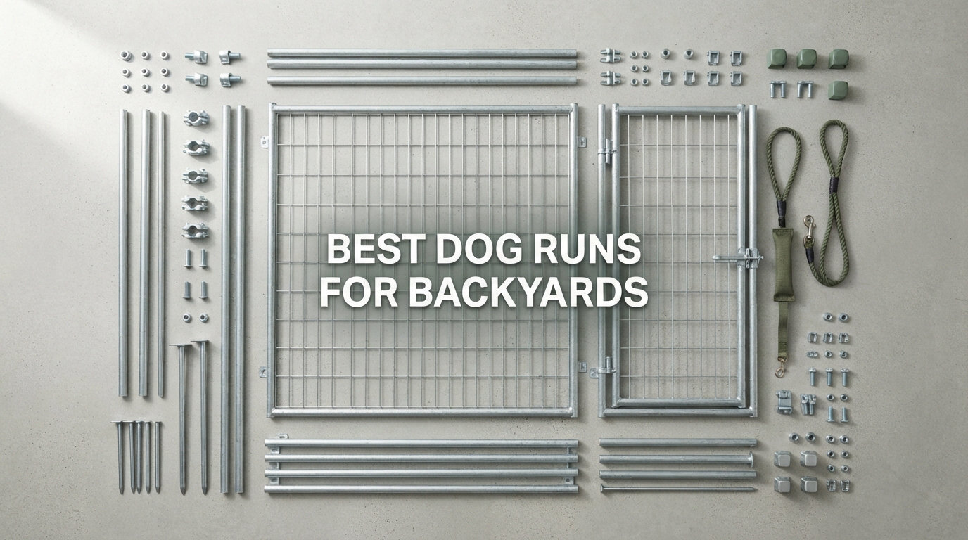 best dog runs for backyards