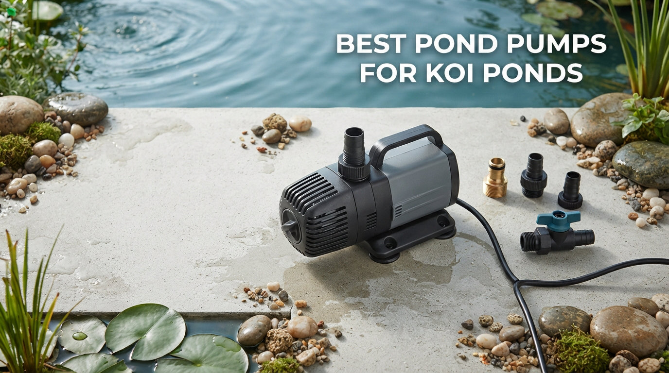 best pond pumps for koi ponds