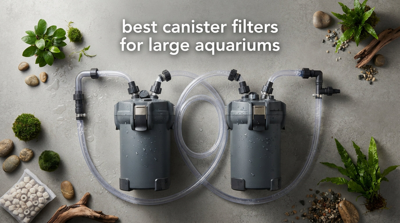 best canister filters for large aquariums