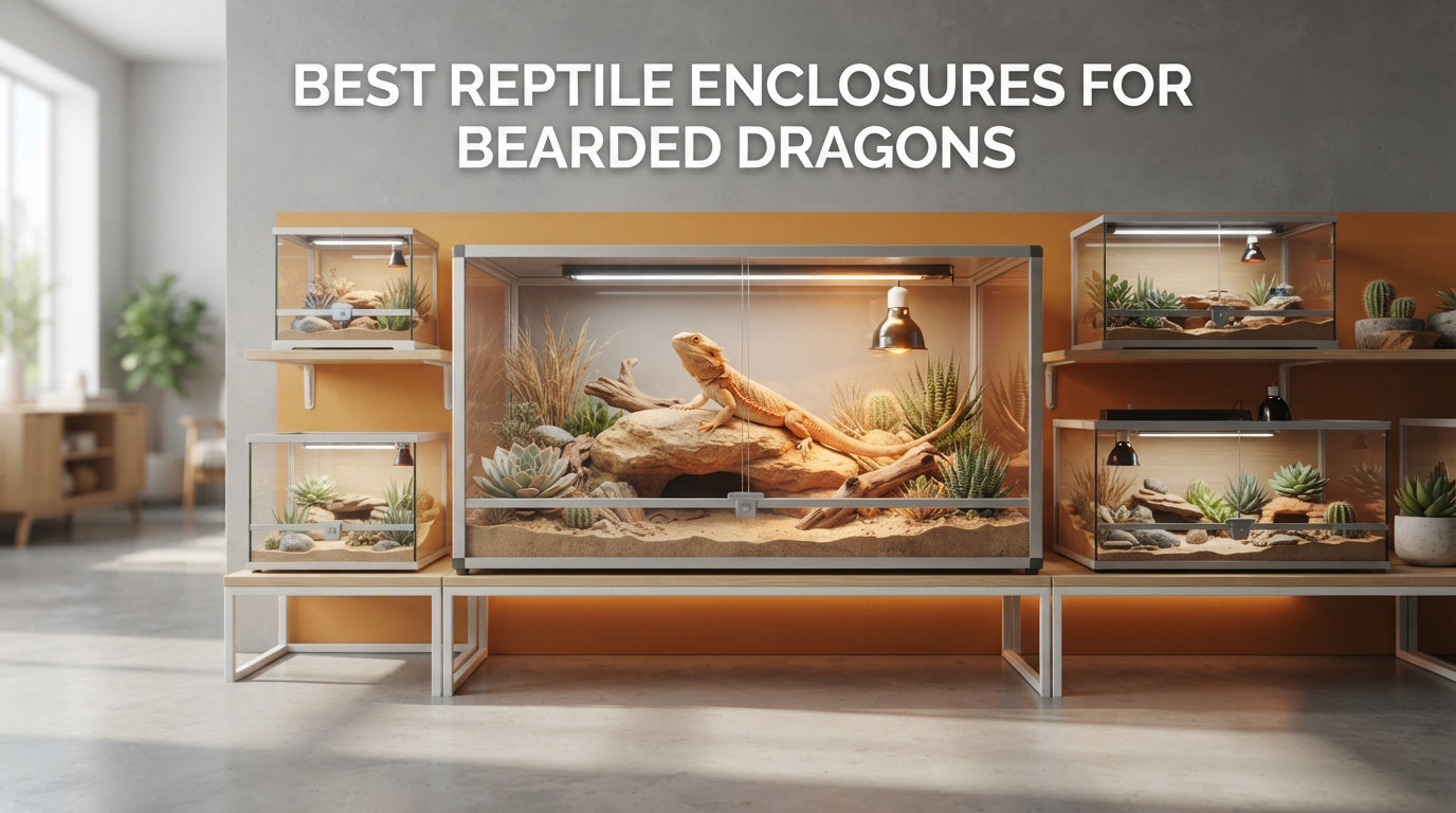 best reptile enclosures for bearded dragons