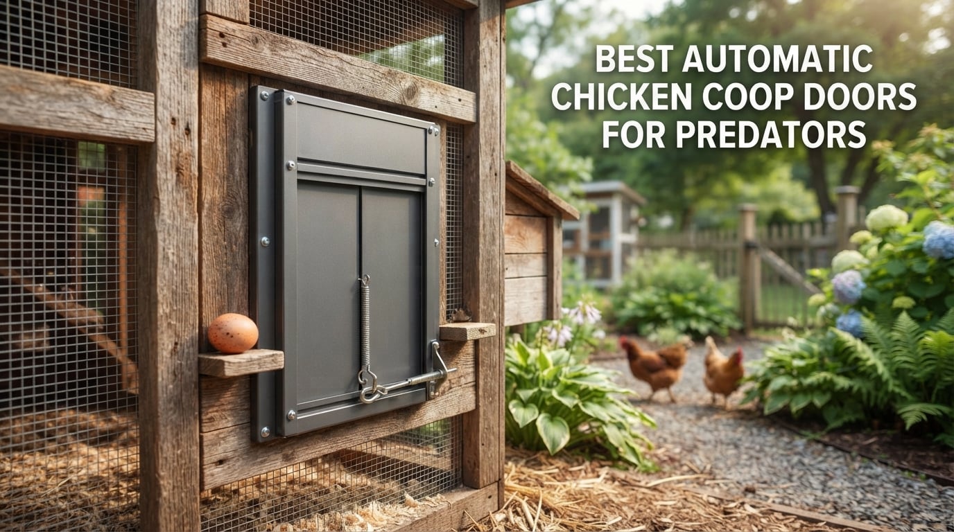 best automatic chicken coop doors for predators