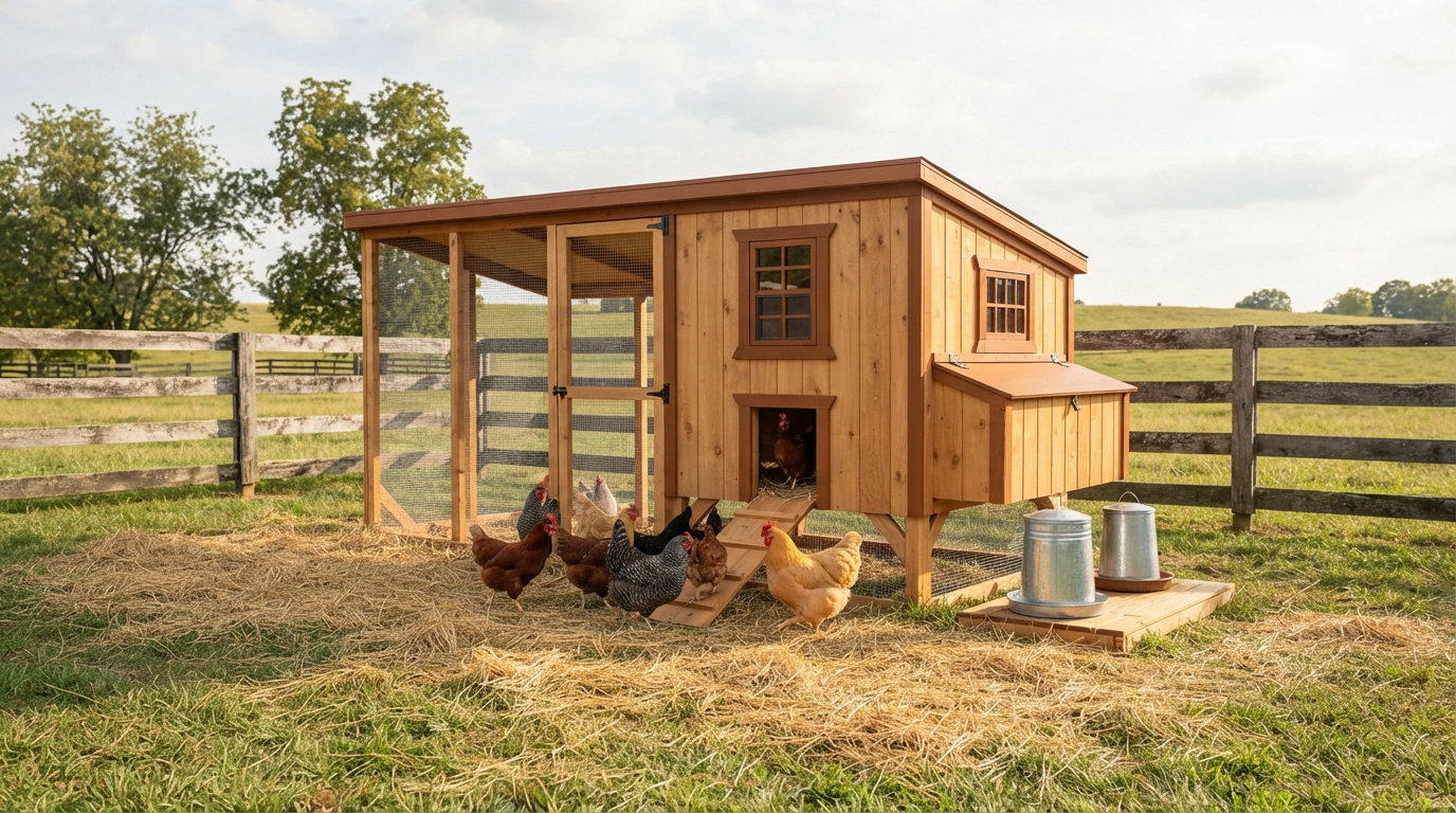 best chicken coops for large flocks