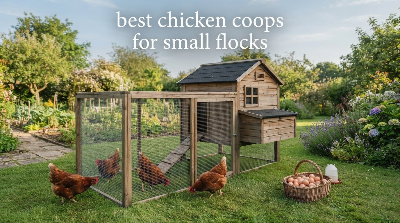 best chicken coops for small flocks