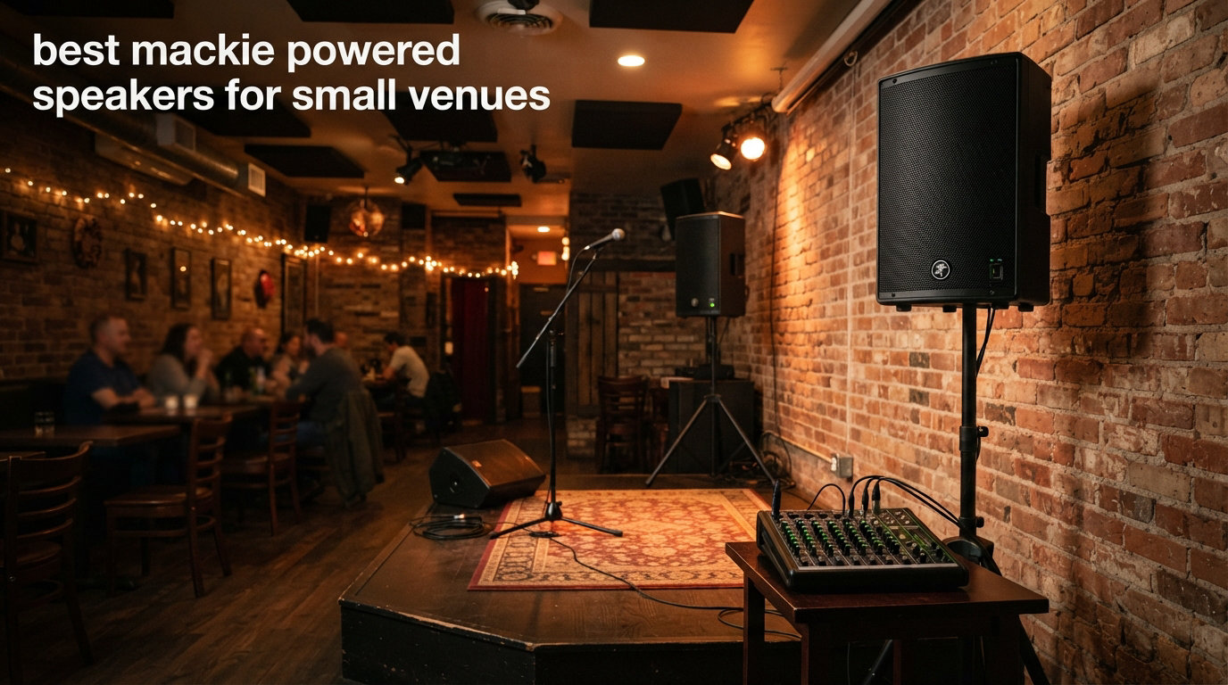 best mackie powered speakers for small venues