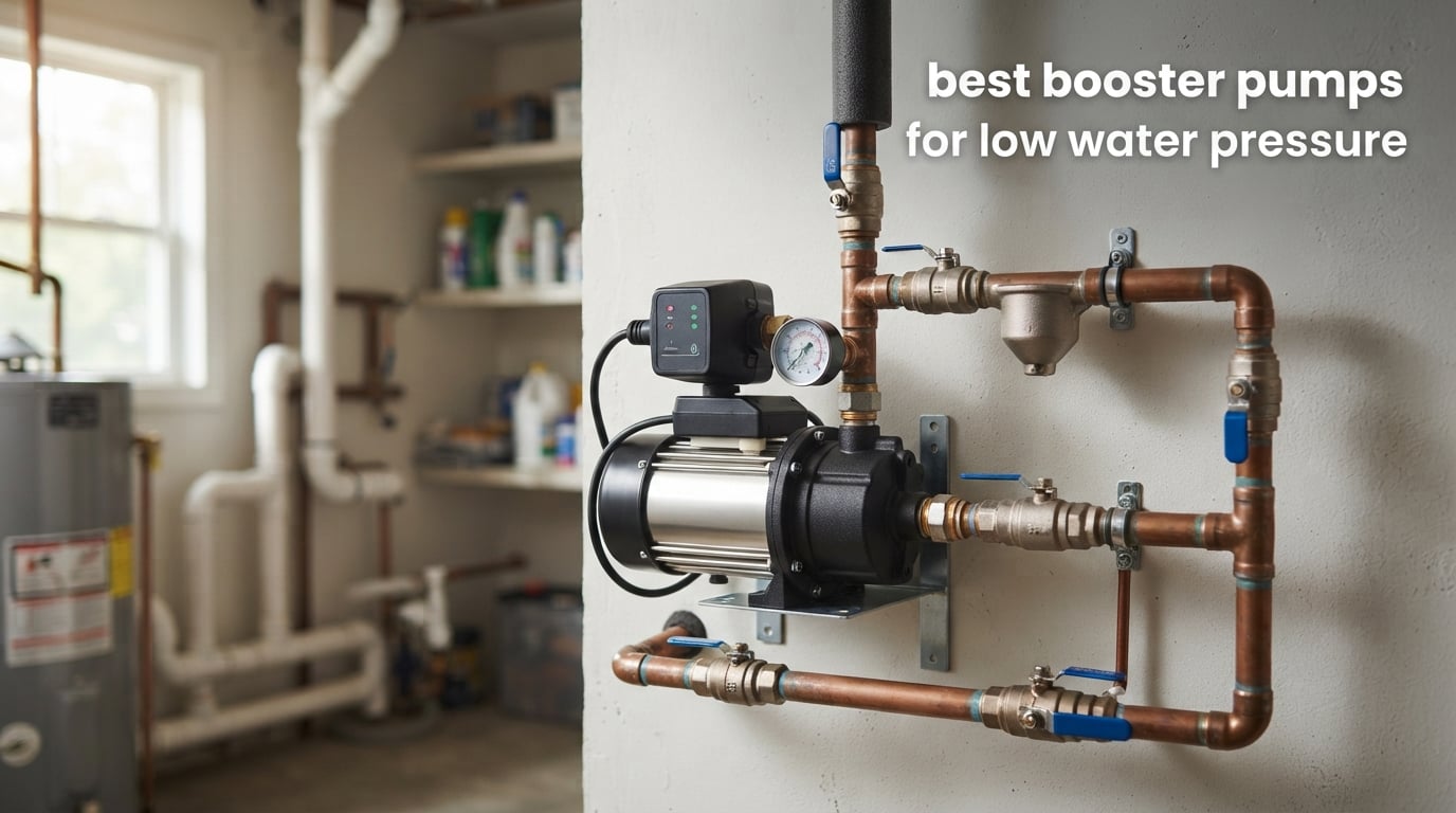 best booster pumps for low water pressure
