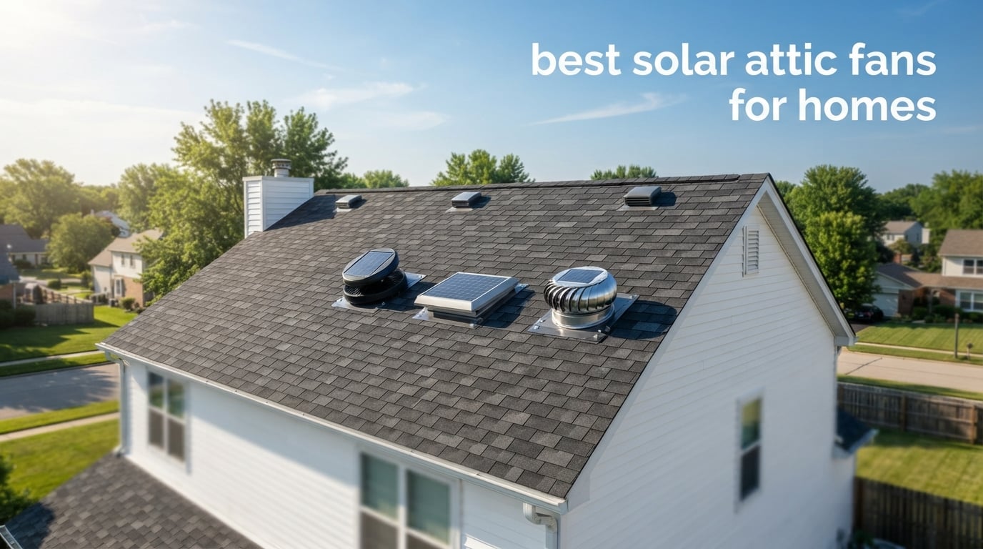 best solar attic fans for homes