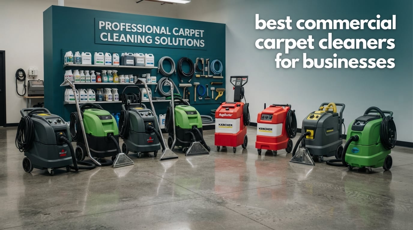 best commercial carpet cleaners for businesses