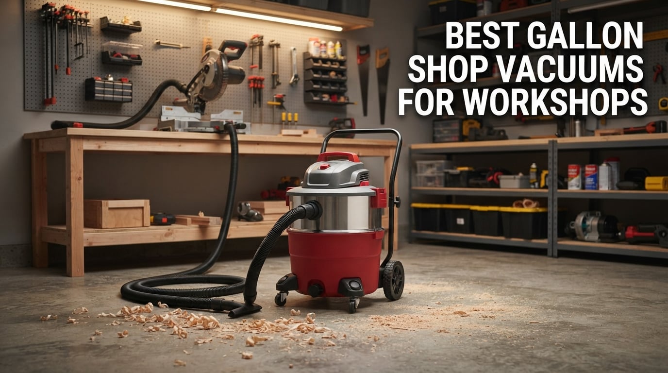 best 16 gallon shop vacuums for workshops