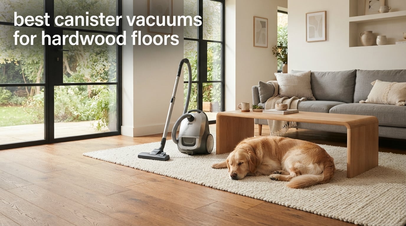 best canister vacuums for hardwood floors