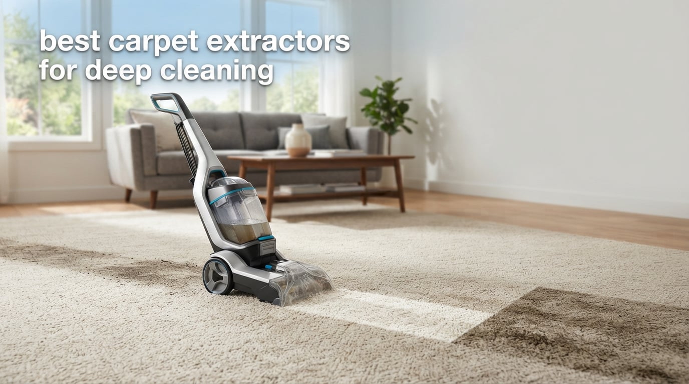 best carpet extractors for deep cleaning