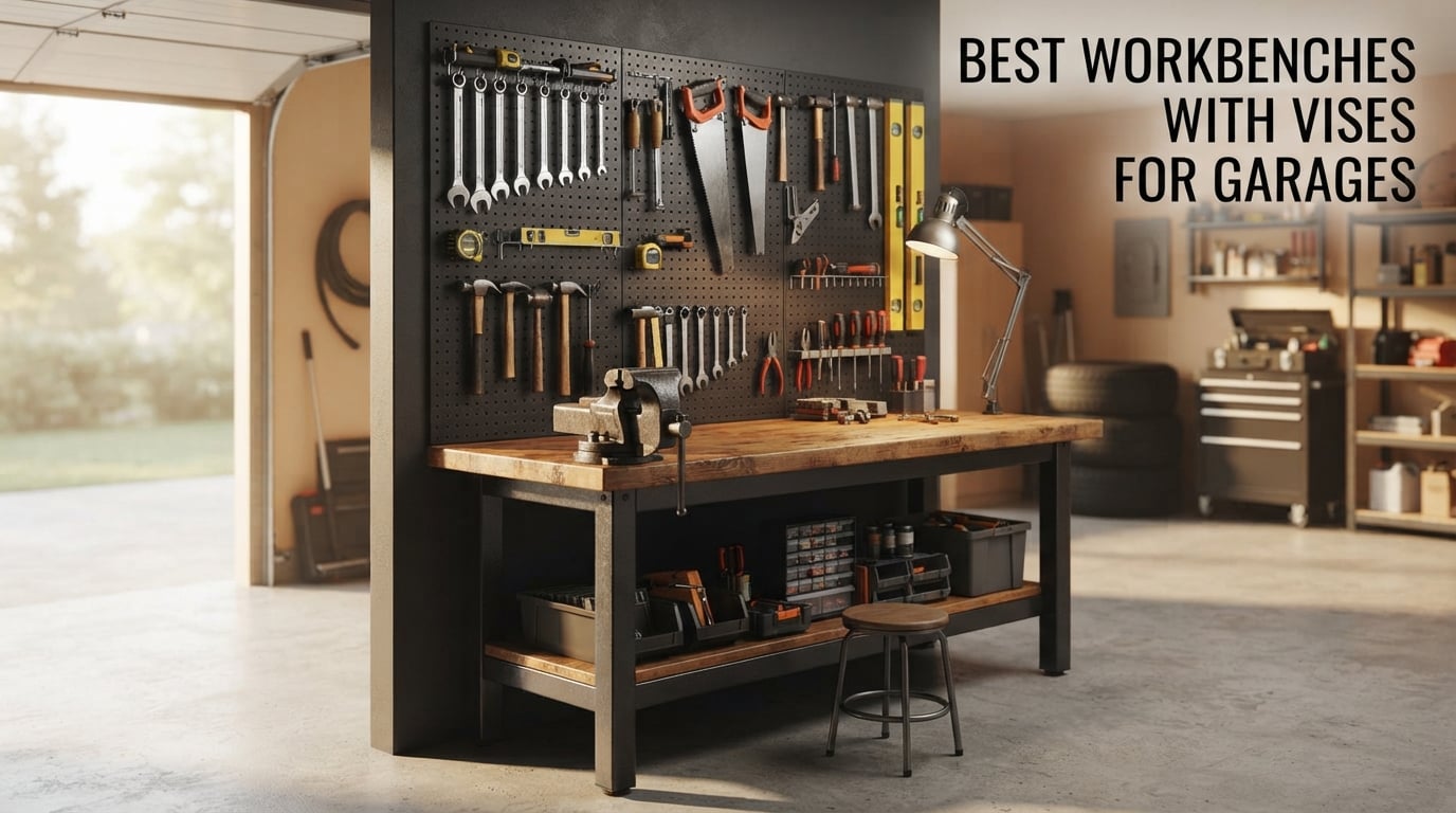 best workbenches with vises for garages