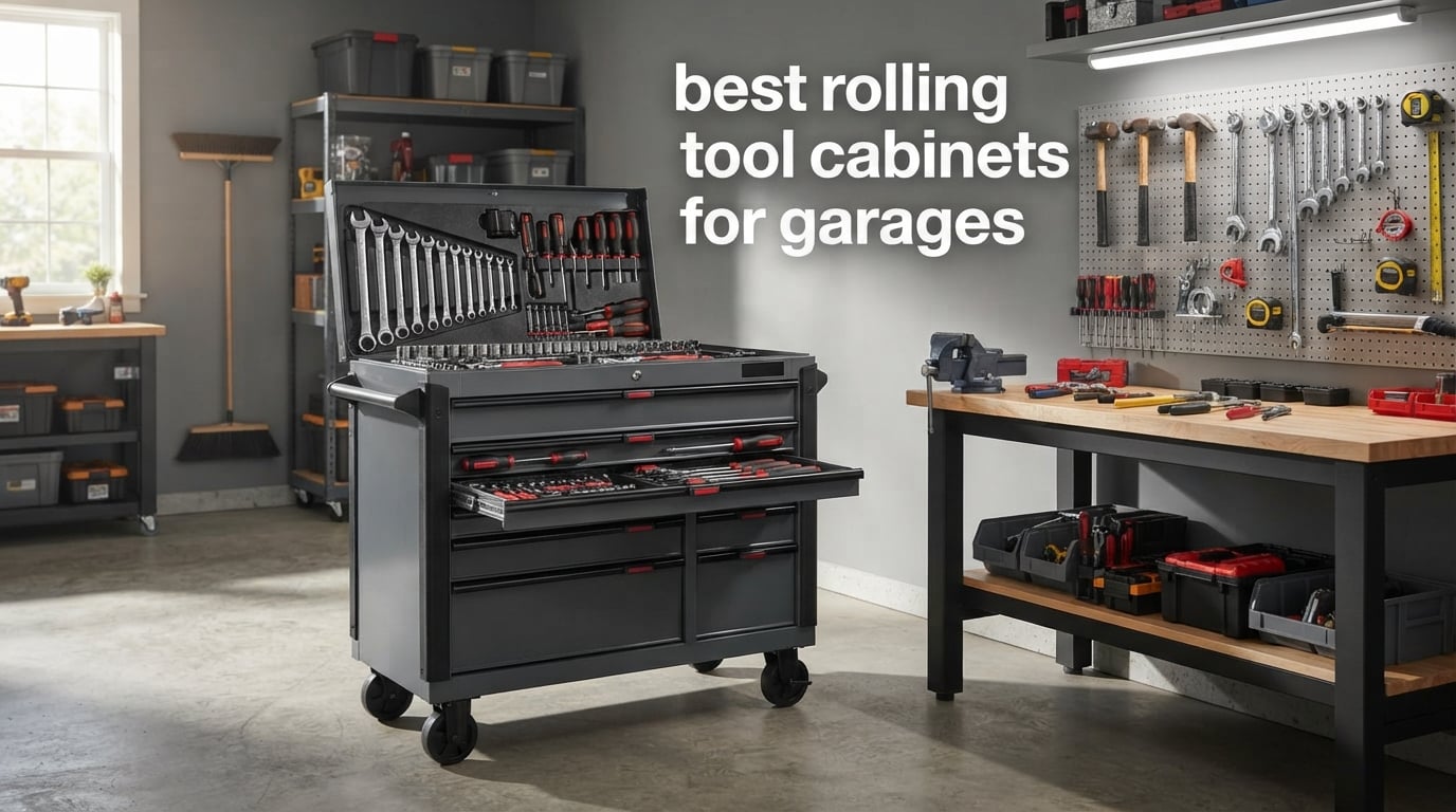 best rolling tool cabinets for garages