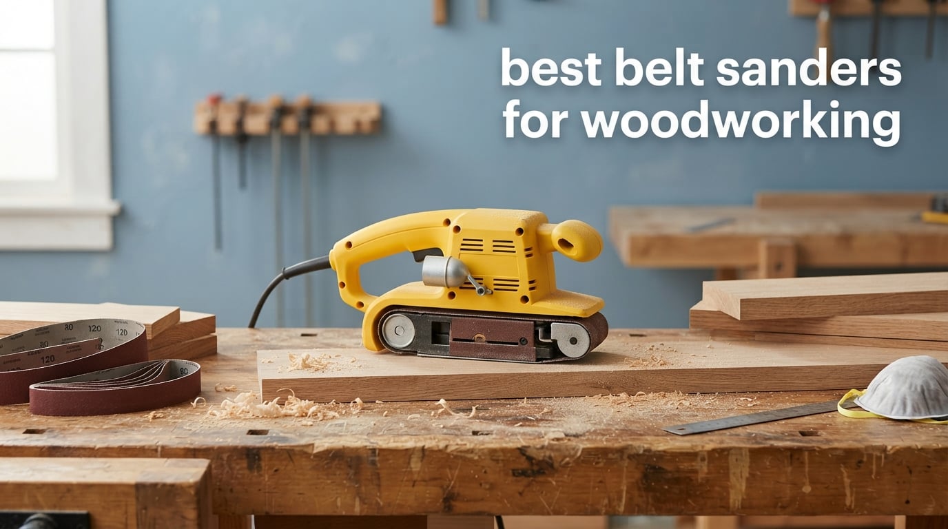 best belt sanders for woodworking