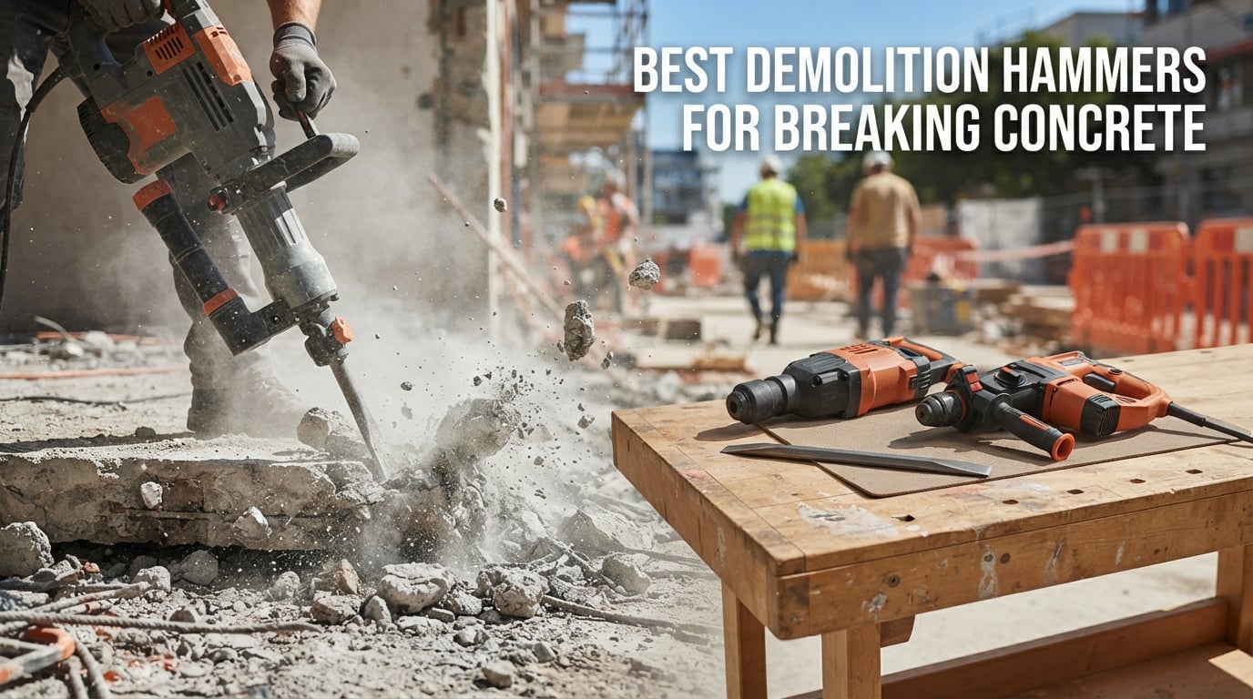 best demolition hammers for breaking concrete