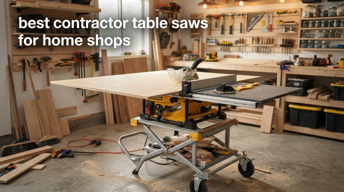 best contractor table saws for home shops