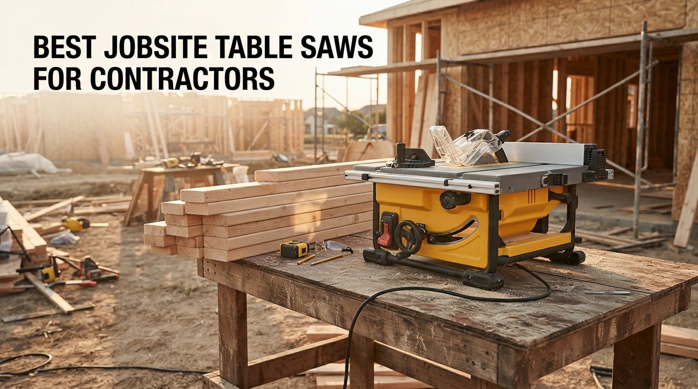 best jobsite table saws for contractors