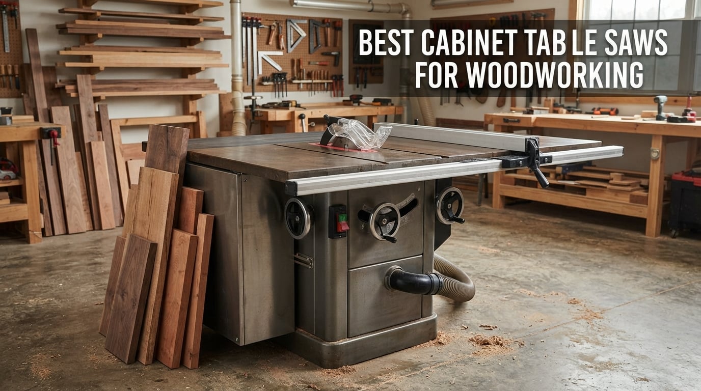 best cabinet table saws for woodworking