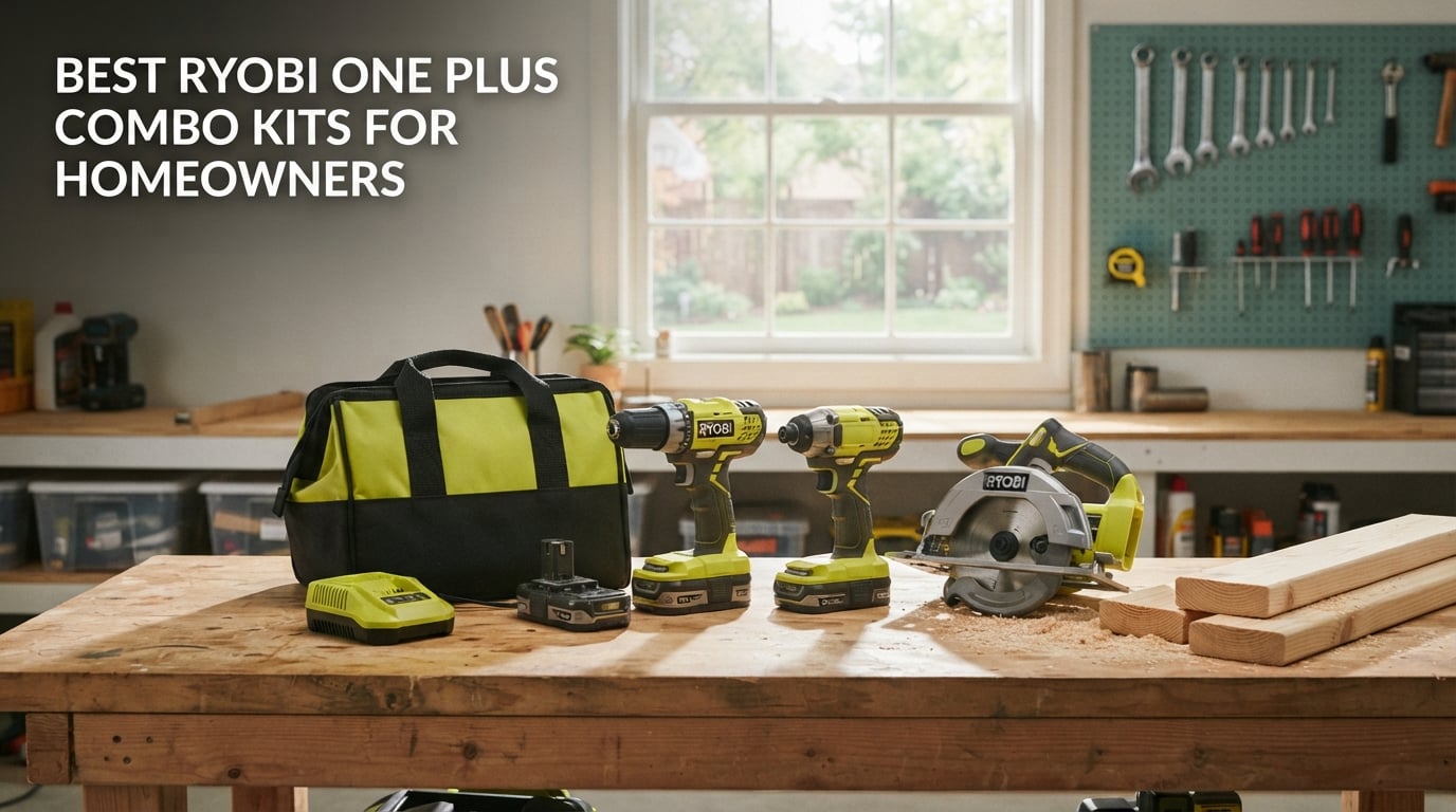 best ryobi one plus combo kits for homeowners