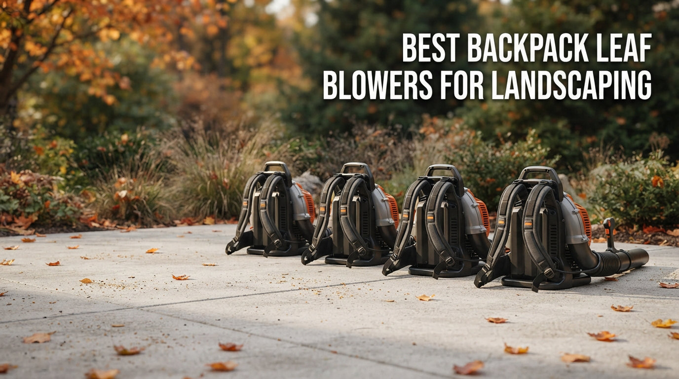 best backpack leaf blowers for landscaping