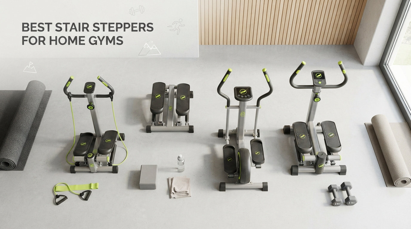 best stair steppers for home gyms