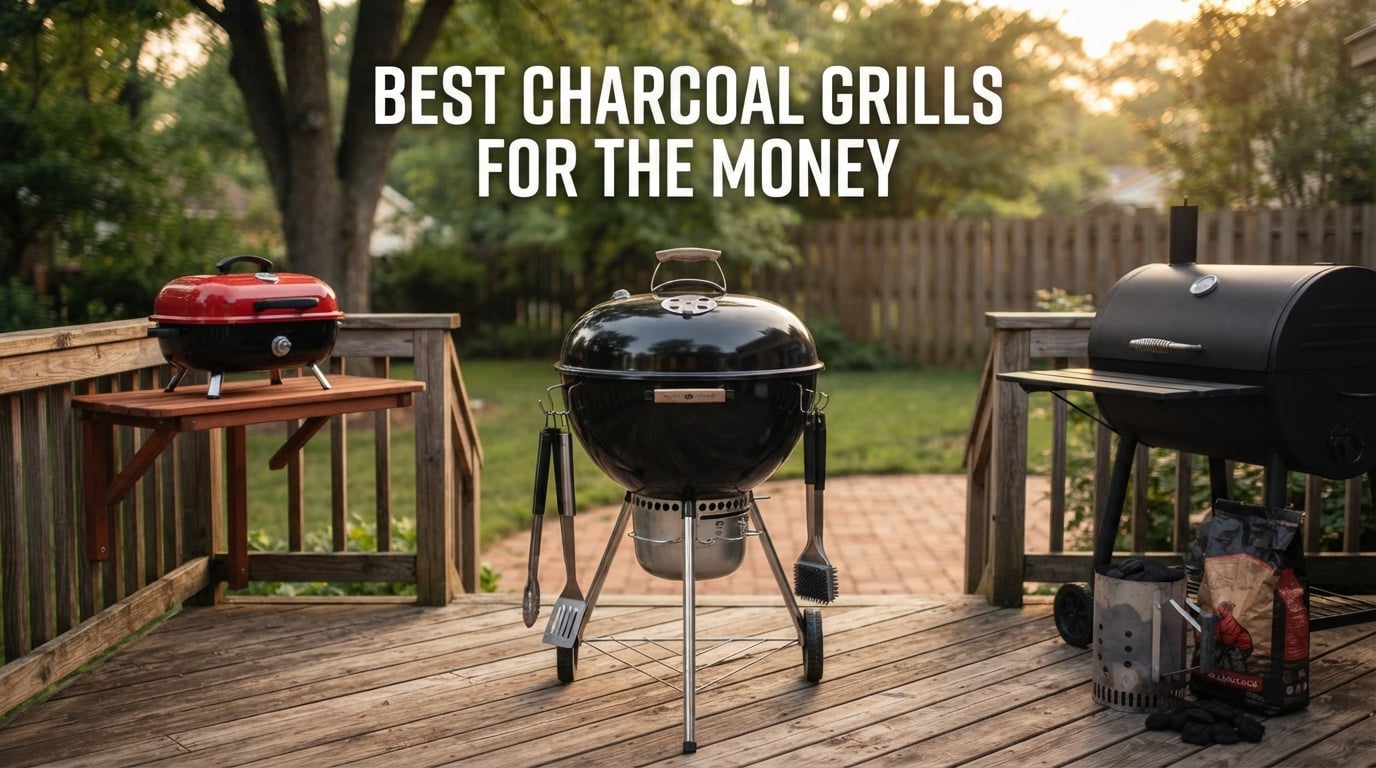 best charcoal grills for the money